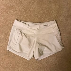 White Lulu Shorts
